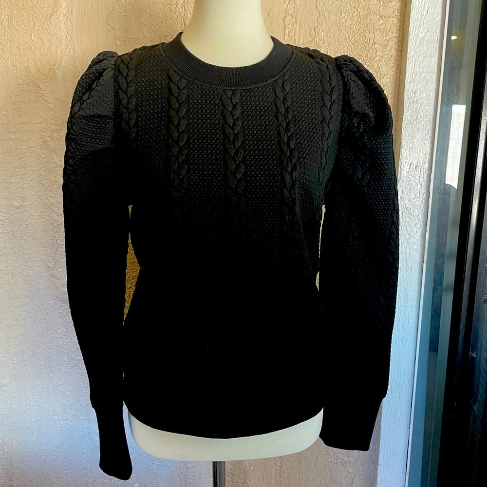 Jodifl Black Embossed Top